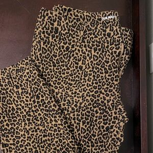 Old Navy Cheetah Pixie Pants
